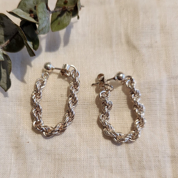 Vintage Estate Silver and Costume Earrings