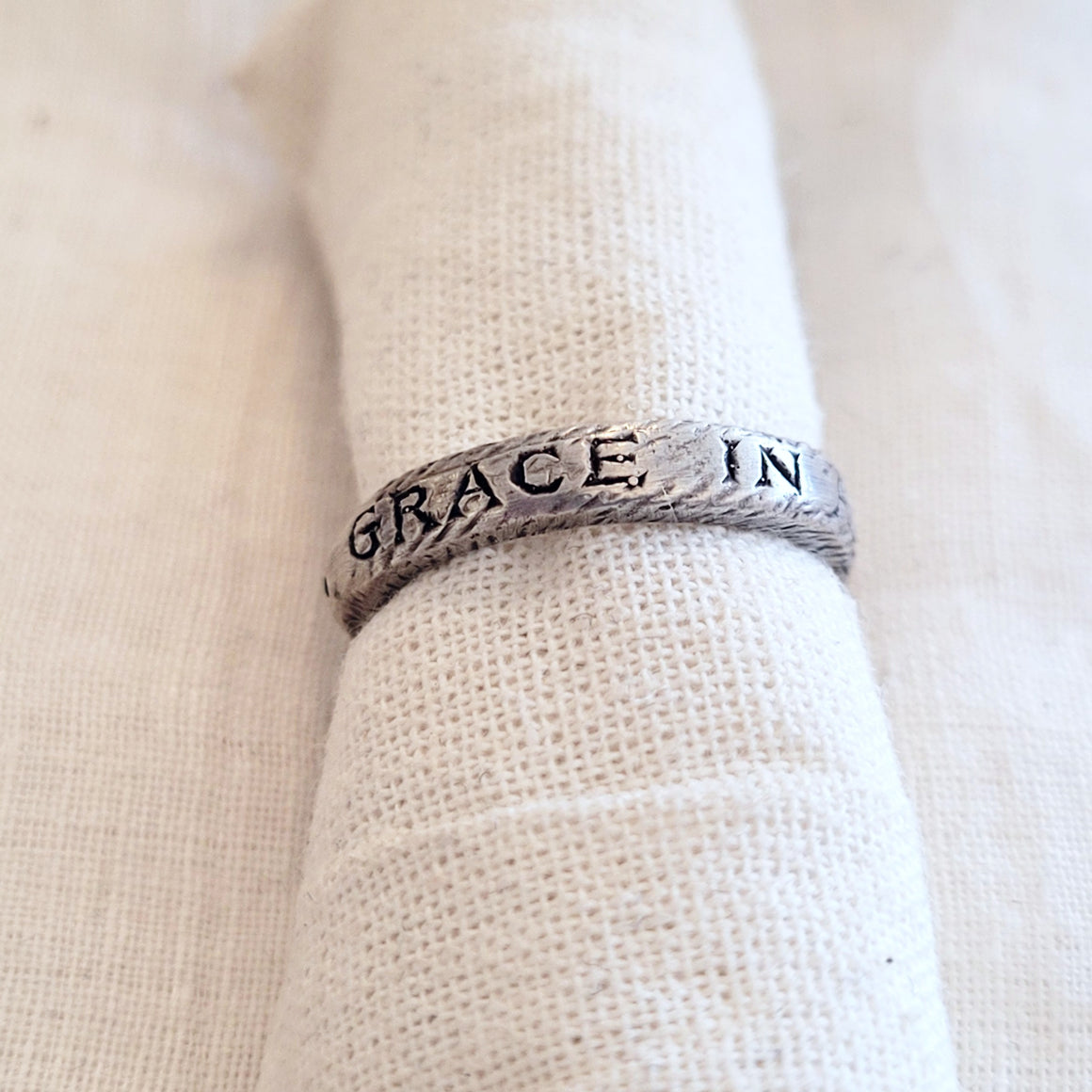 Sterling silver Grace in all band