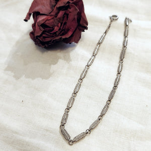 Watch Chain Vintage Silver