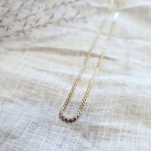 10k yellow gold rectangular link chain