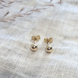 10k YG 3mm Ball Studs