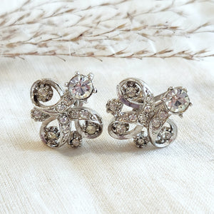 Coro crystal earrings