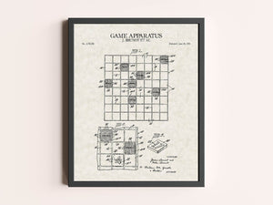Patent prints toys and games