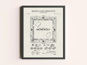 Patent prints toys and games
