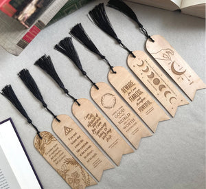 Arbello Wooden Bookmarks