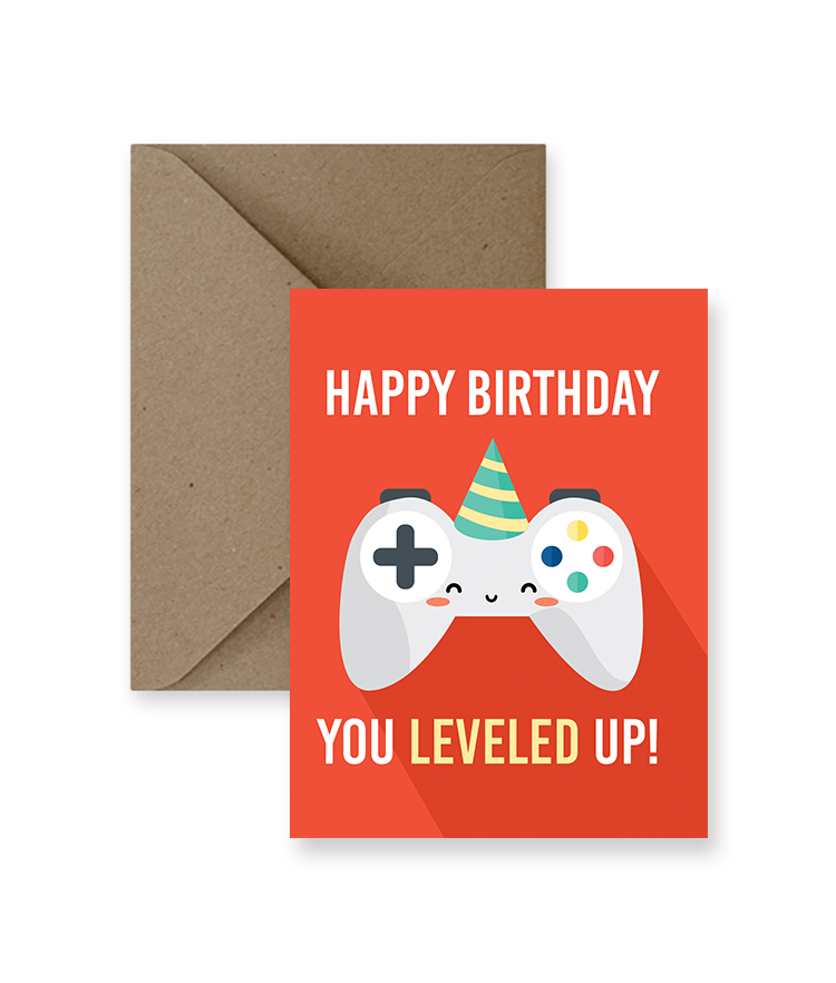 IP Leveled Up Birthday