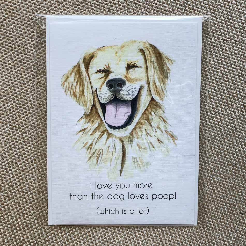 Dog Love Card