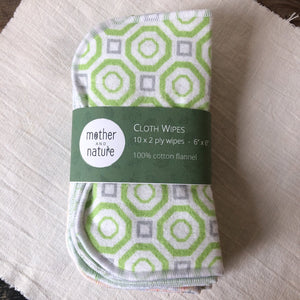 Reusable Cloth Wipes 10 pack