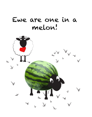 Ewe are one in a melon