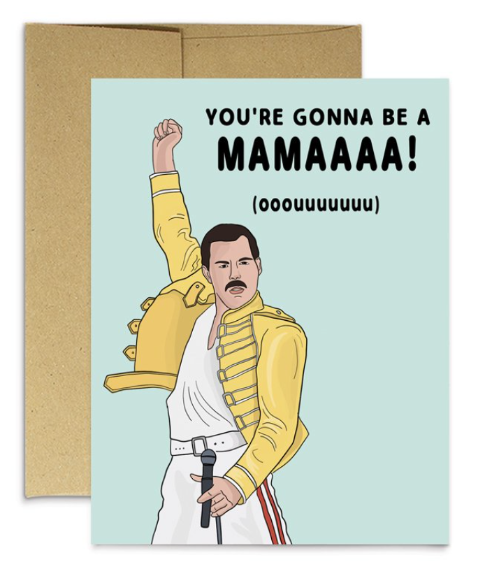 Freddie New Momma Card