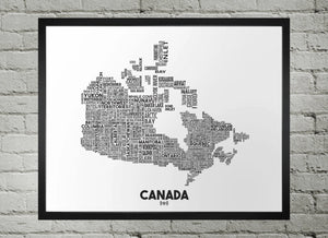 Damon Chan Canadian cities 11 x14