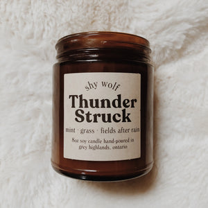 Thunderstruck Soy Candle