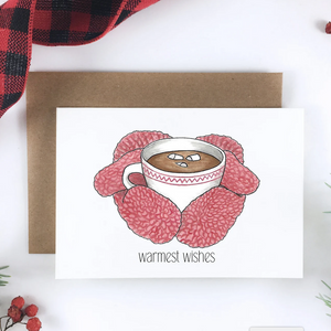 Warm Wishes Holiday Greeting Card