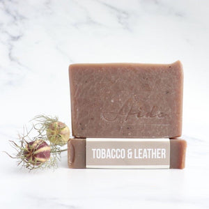 Aide Tobacco and Leather Soap